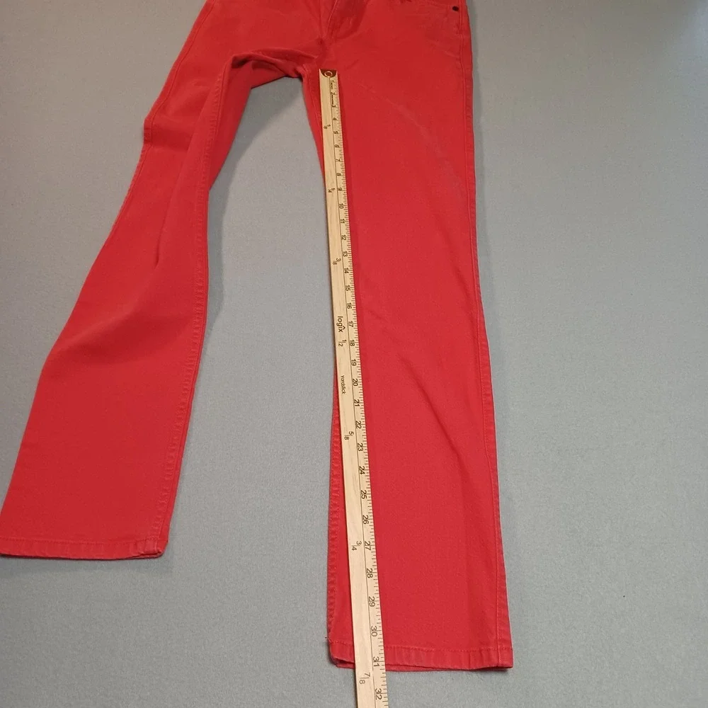 Old Navy Super Skinny Jeans Red Boy Size 18 Cotton Stretch Pants 28x31 256219-04